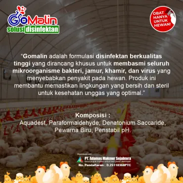 Disinfektan Gomalin (10 liter)